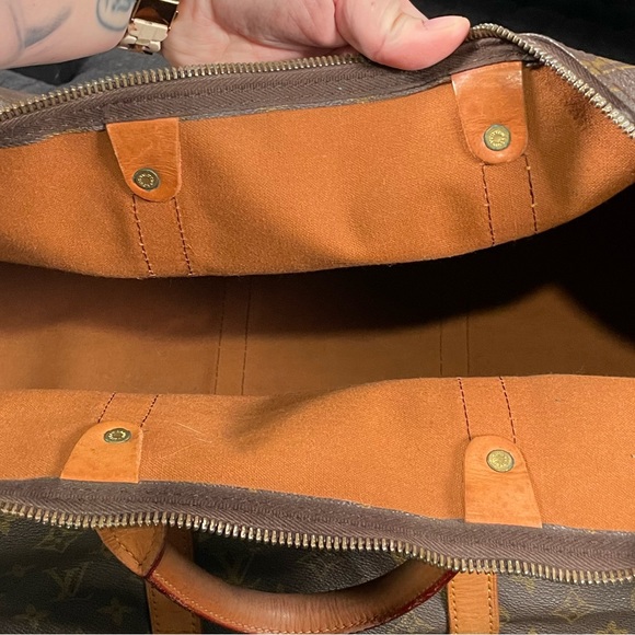 🛑SOLD🛑🐂LOUIS VUITTON KEEPALL 60 DUFFLE BAG🐂 - Picture 12 of 16